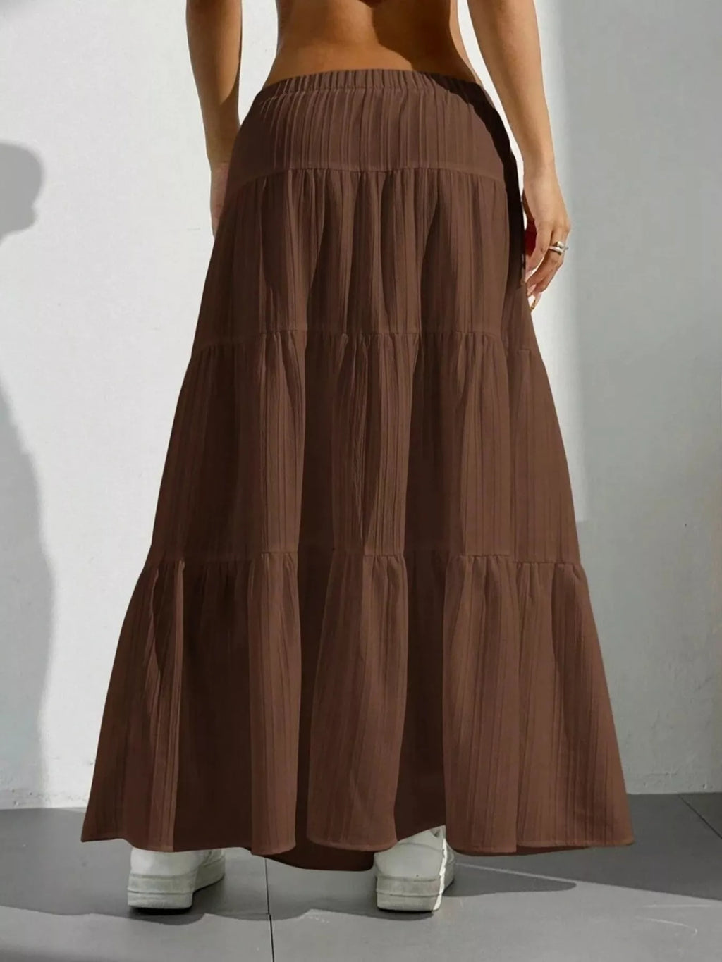 Flowy Tiered Maxi Skirt - Seedandsoulful