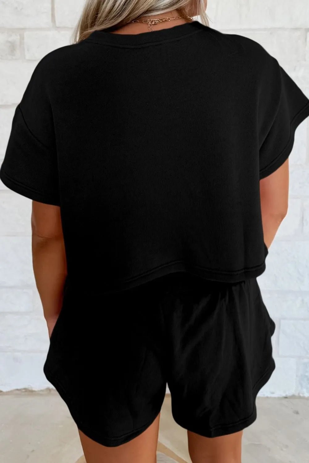 USA Graphic T-Shirt and Shorts Set - Seedandsoulful