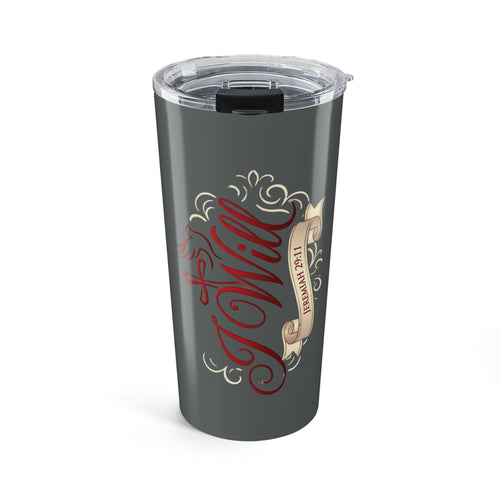 20oz Inspirational Tumbler - Vintage Script 'Remember' Travel Cup - Seedandsoulful