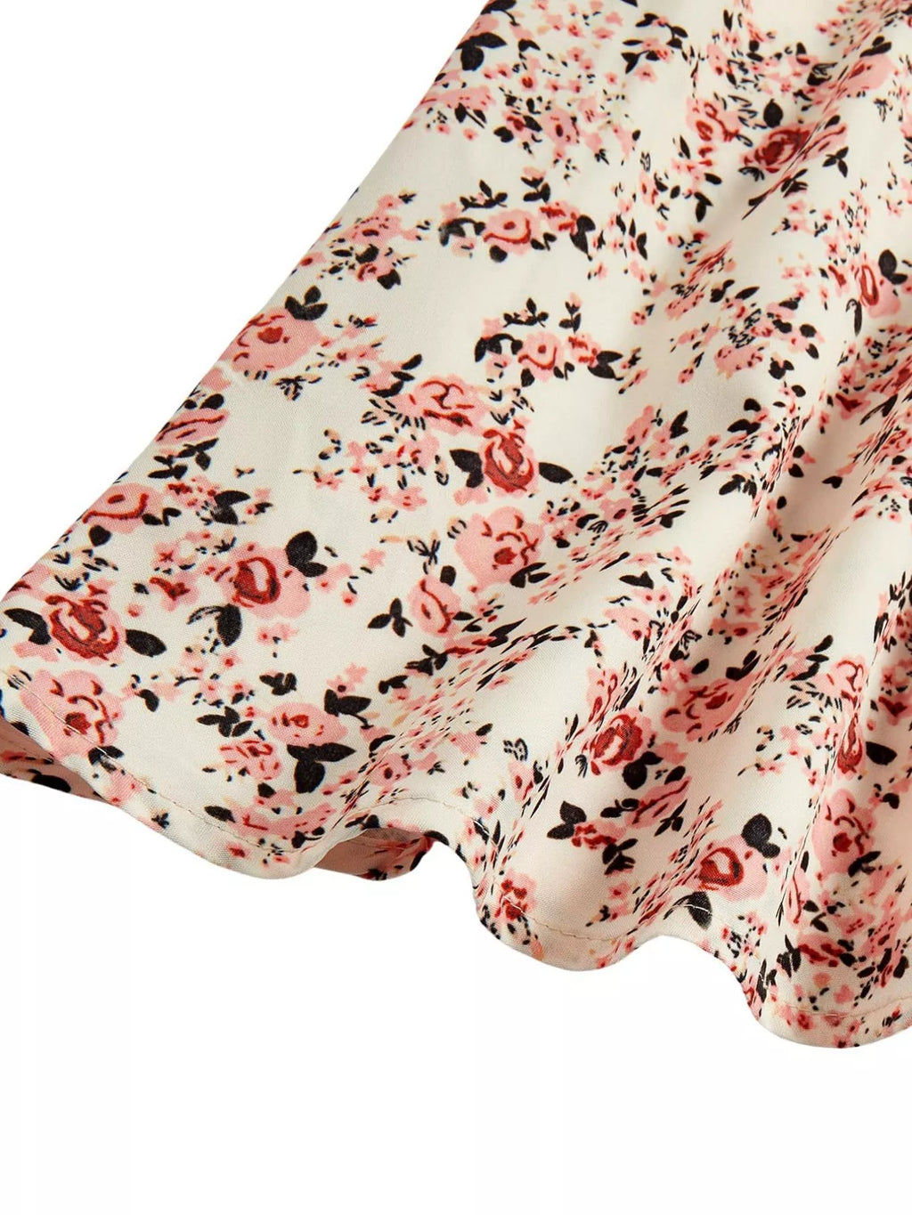 Floral Print Tie Strap Mini Dress - Seedandsoulful