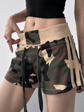 Camouflage Drawstring Shorts - Seedandsoulful