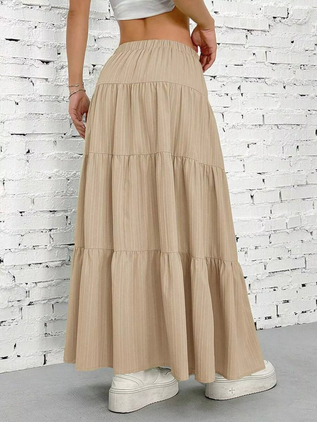Flowy Tiered Maxi Skirt - Seedandsoulful