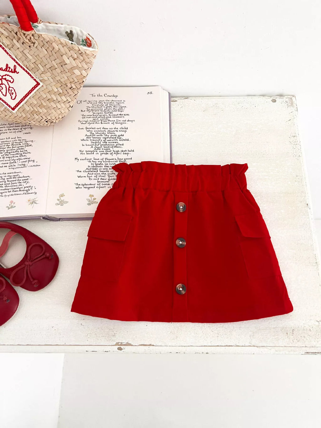 Children's Graphic Tee and Skirt Set - Seedandsoulful