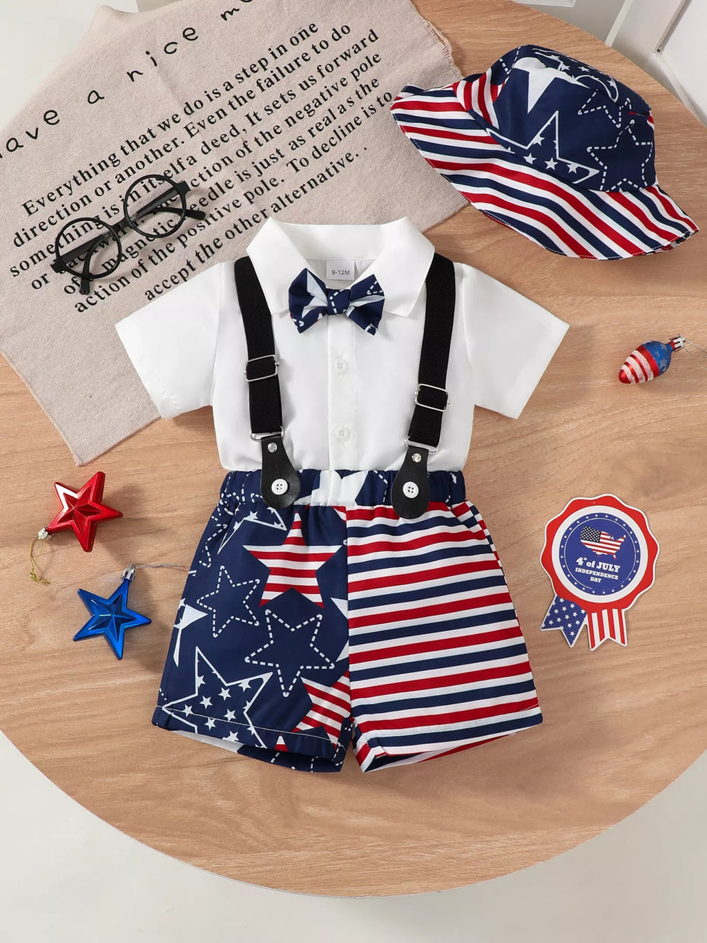 Children's Patriotic Celebration Outfit Set - Seedandsoulful