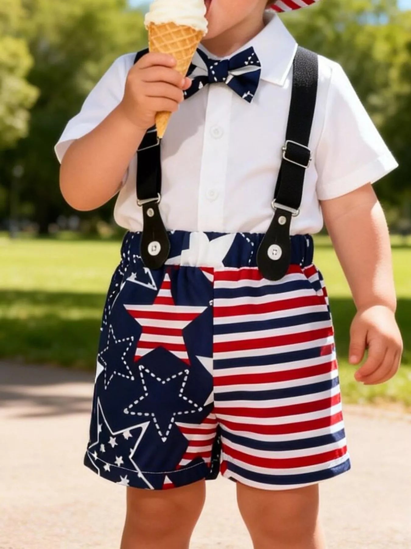 Children's Patriotic Celebration Outfit Set - Seedandsoulful