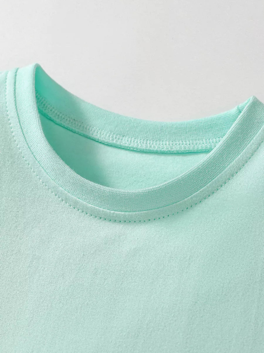 Children's Animal Tee and Polka Dot Leggings Set - Seedandsoulful