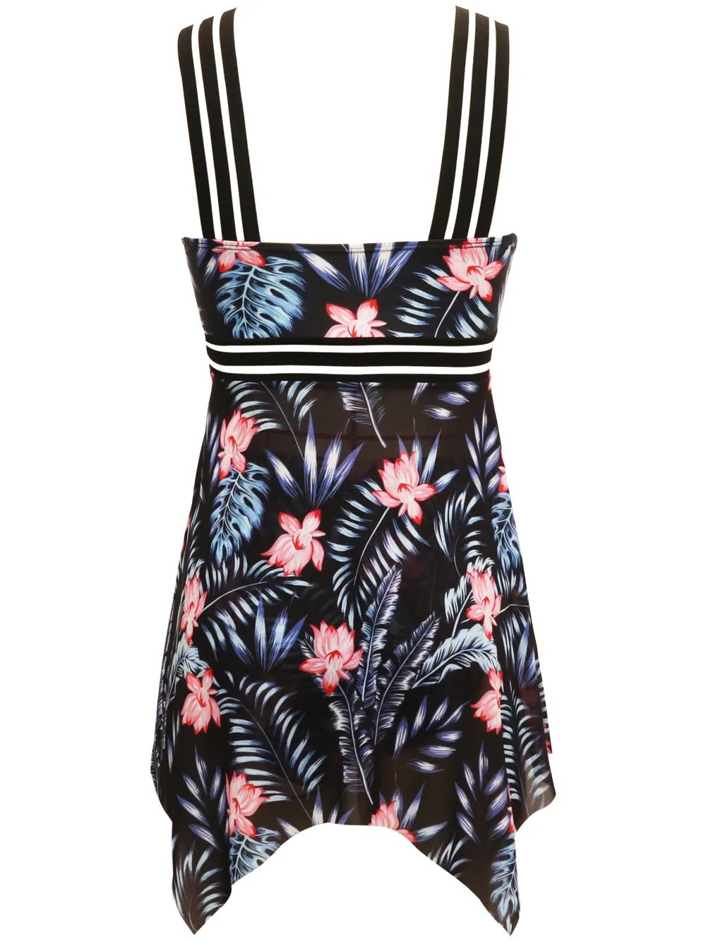 Cutout Printed Two - Piece Swim Set - Seedandsoulful