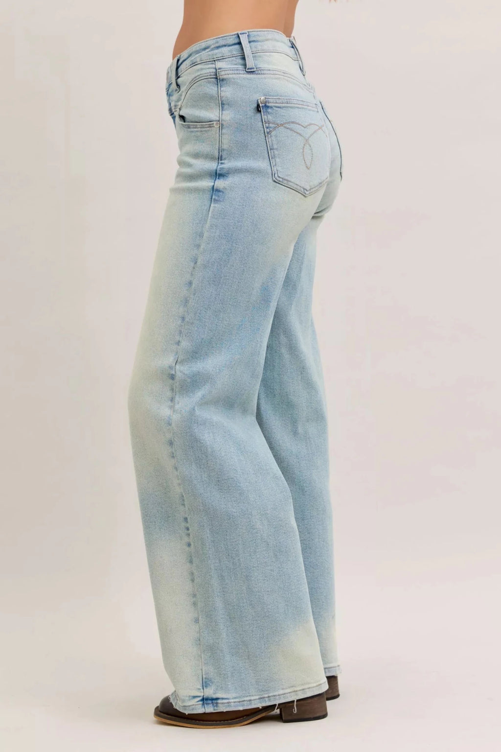 Judy Blue High Waist Column Straight Jeans - Seedandsoulful