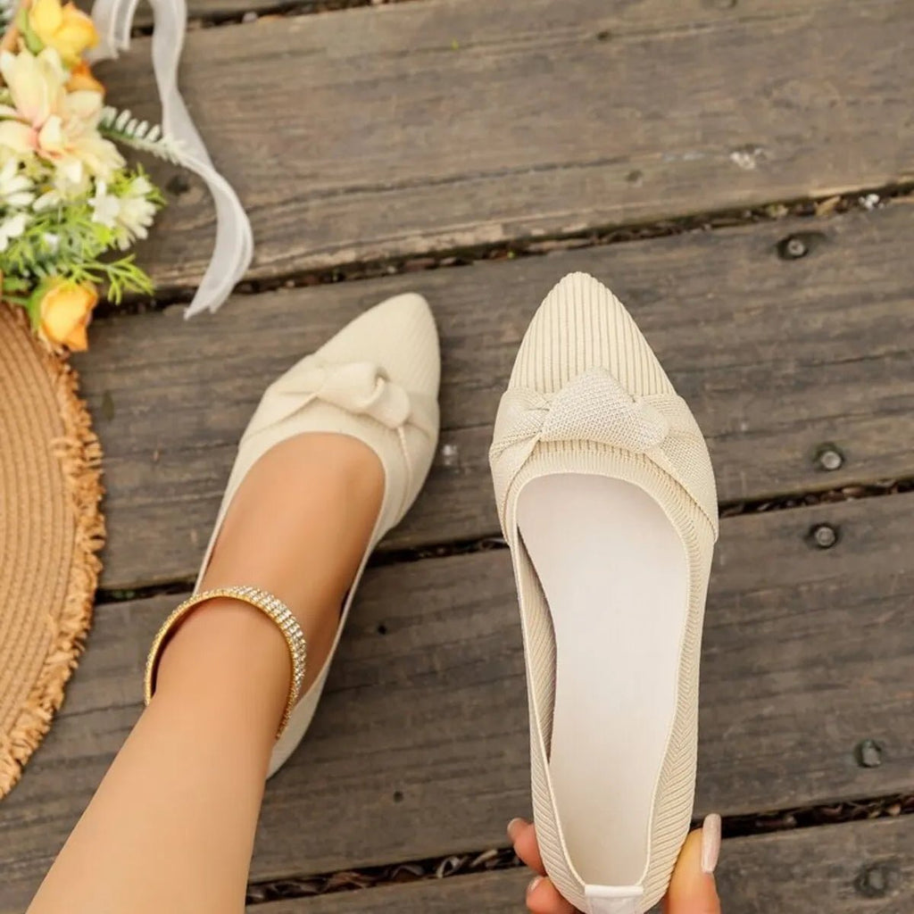 Point Toe Flats Slip - Ons - Seedandsoulful