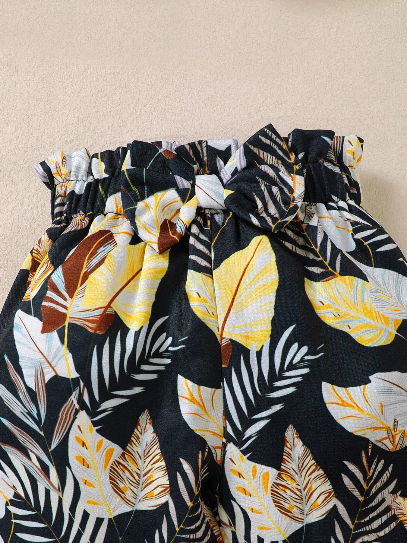 Children's Graphic Top & Floral Pants Set - Seedandsoulful