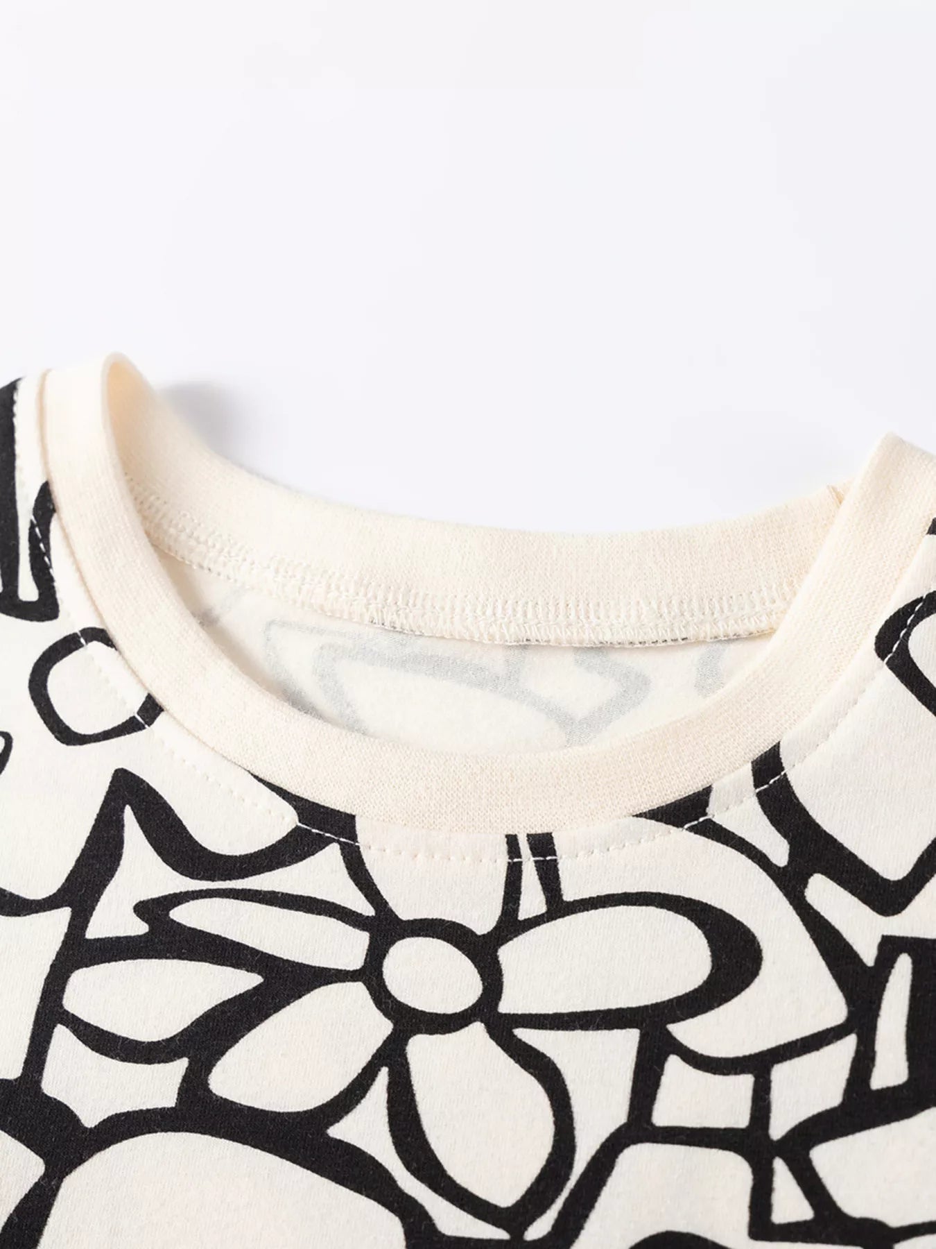 Children's Printed Top and Leggings Set - Seedandsoulful