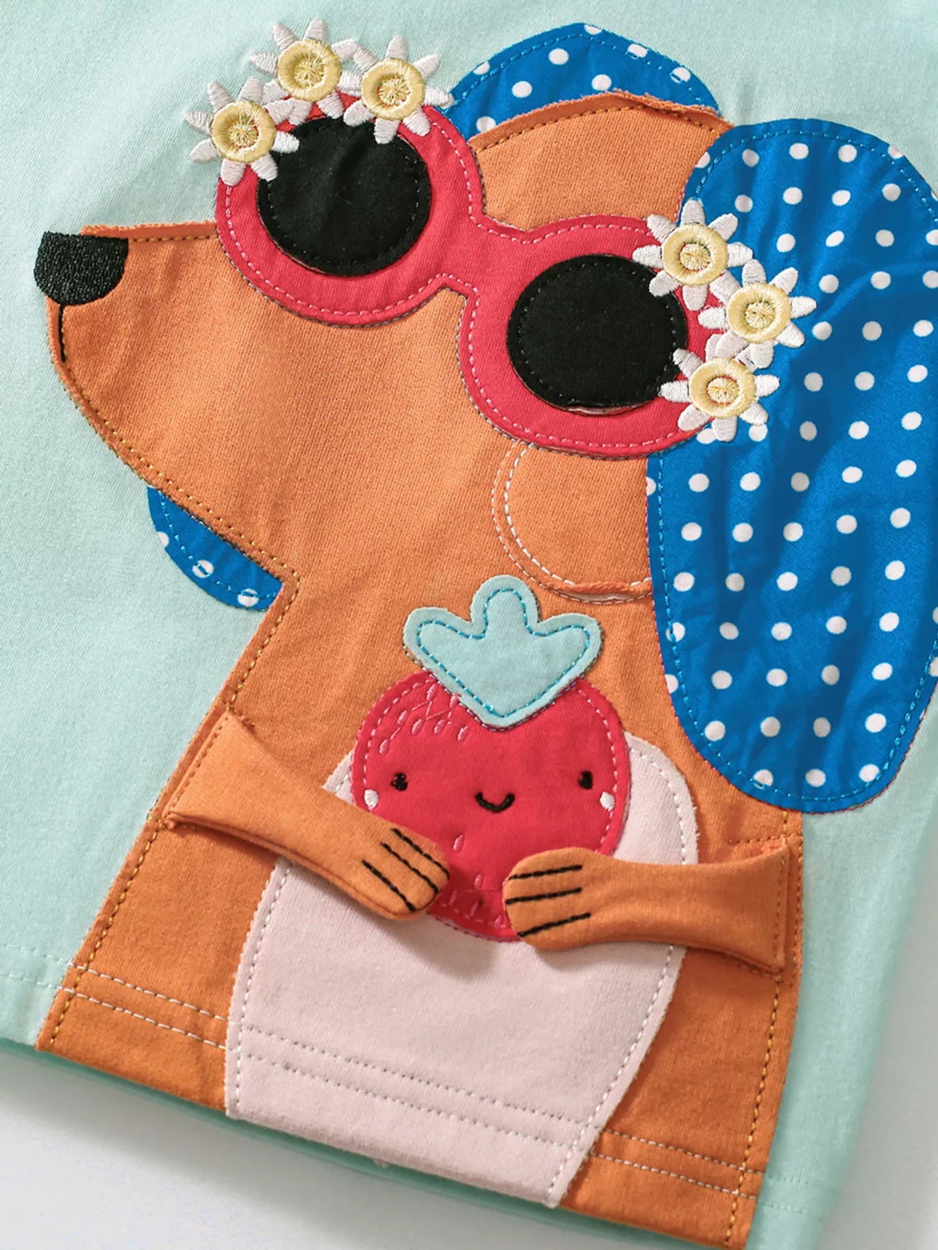 Children's Animal Tee and Polka Dot Leggings Set - Seedandsoulful