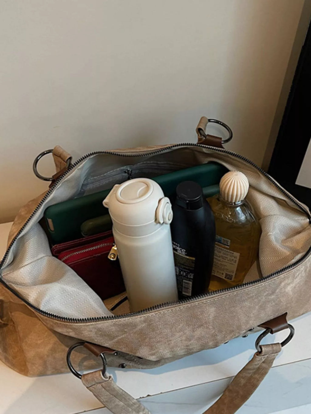 Studded Vintage - Style Handbag - Seedandsoulful