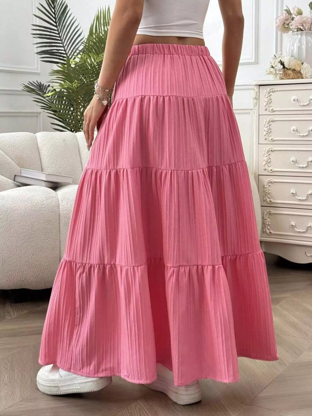 Flowy Tiered Maxi Skirt - Seedandsoulful