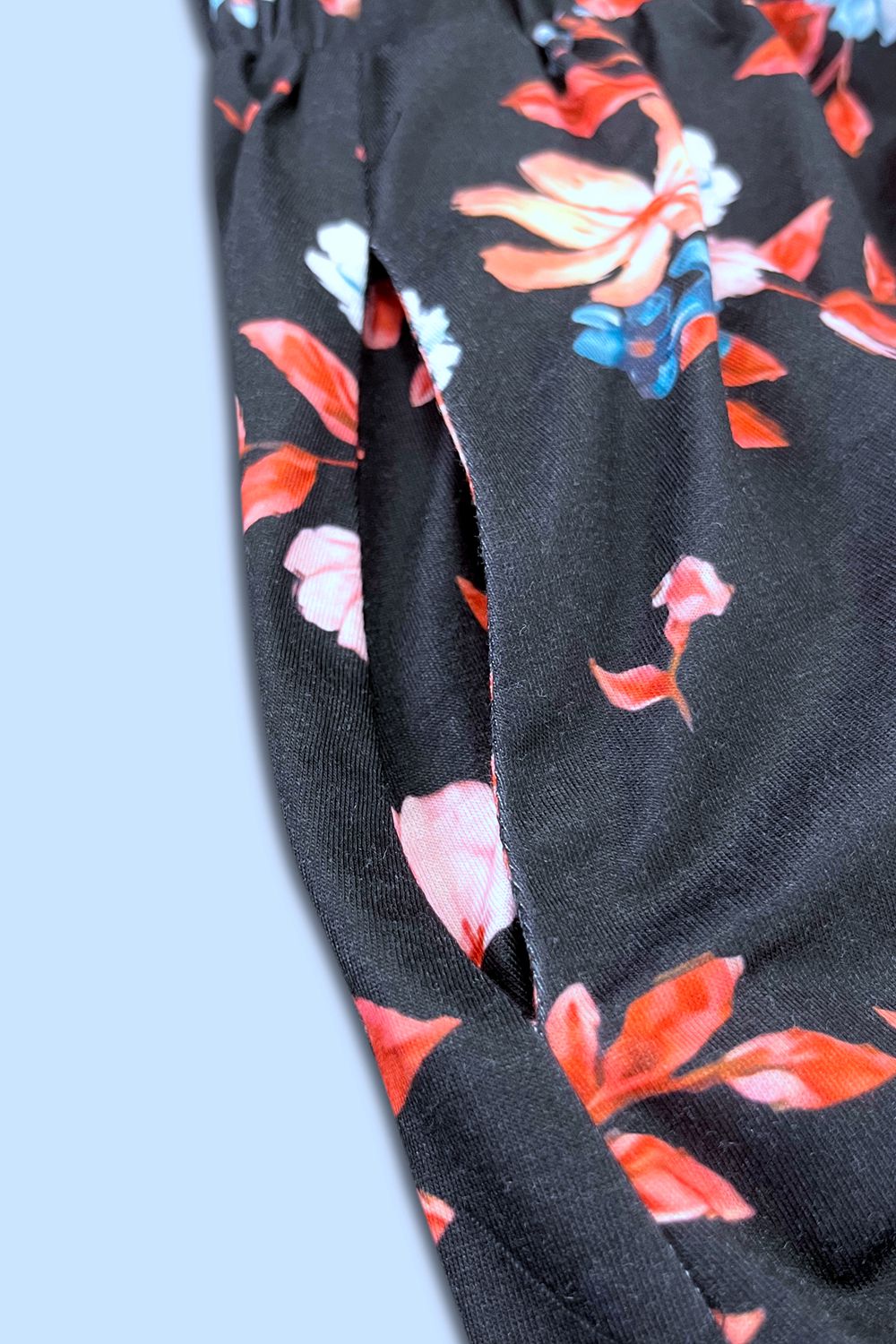 Double Take Printed Scoop Neck Sleeveless Buttoned Magic Dress with Pockets - Seedandsoulful