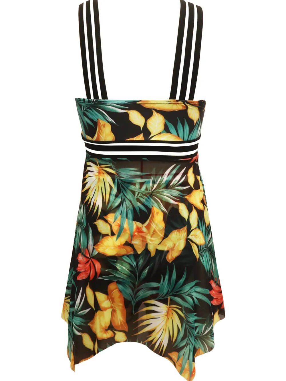 Cutout Printed Two - Piece Swim Set - Seedandsoulful