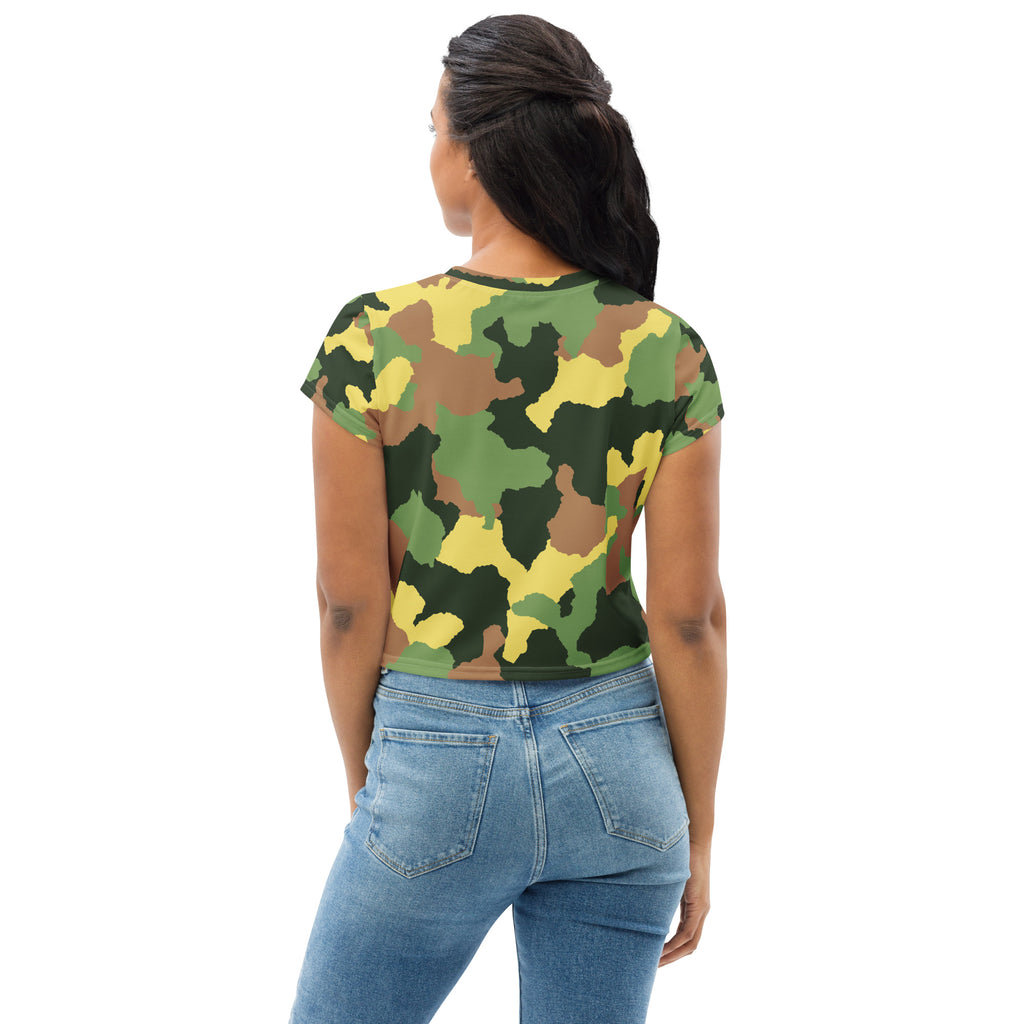 Seedandsoulful All - Over Print Crop Tee | Faith - Inspired Crop Top - Seedandsoulful