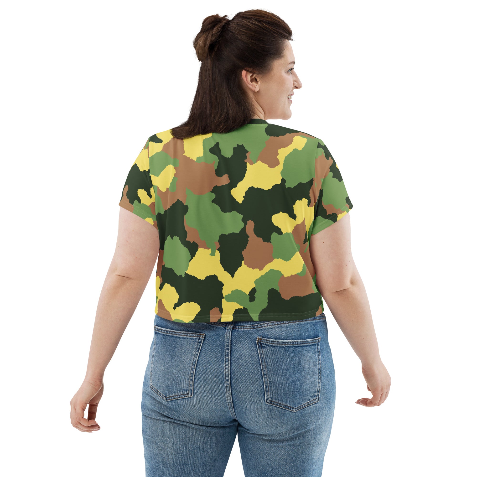 Seedandsoulful All - Over Print Crop Tee | Faith - Inspired Crop Top - Seedandsoulful