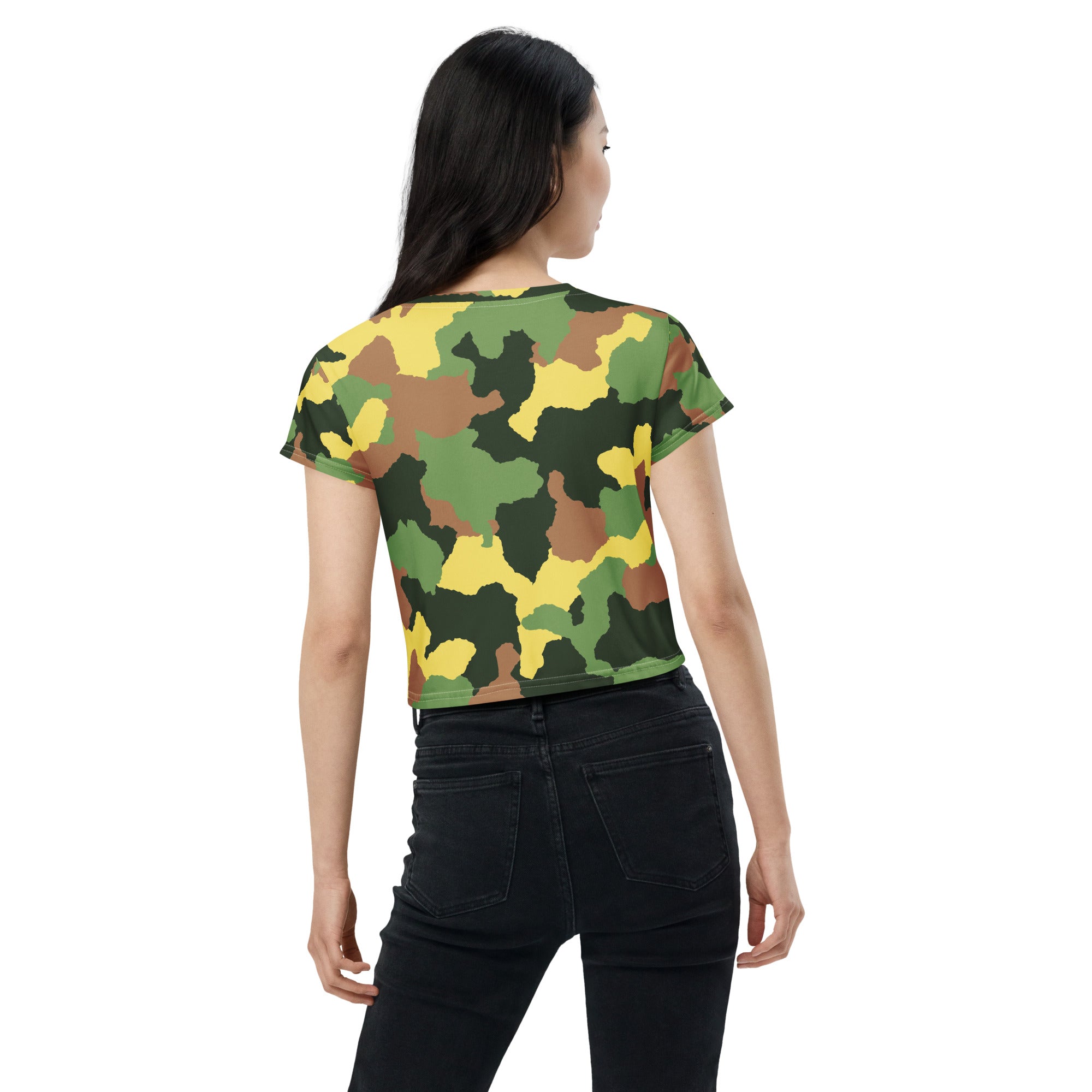 Seedandsoulful All - Over Print Crop Tee | Faith - Inspired Crop Top - Seedandsoulful