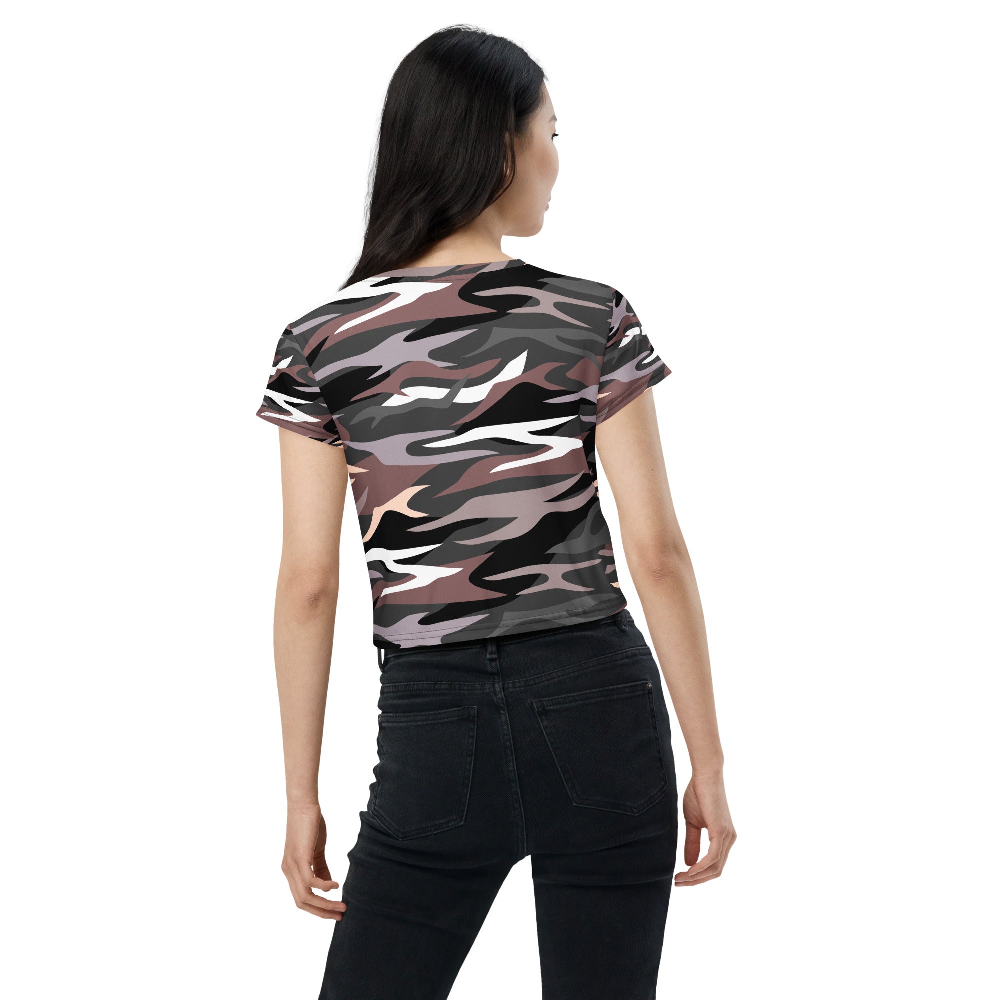 Seedandsoulful All - Over Print Crop Tee | Faith - Inspired Crop Top - Seedandsoulful