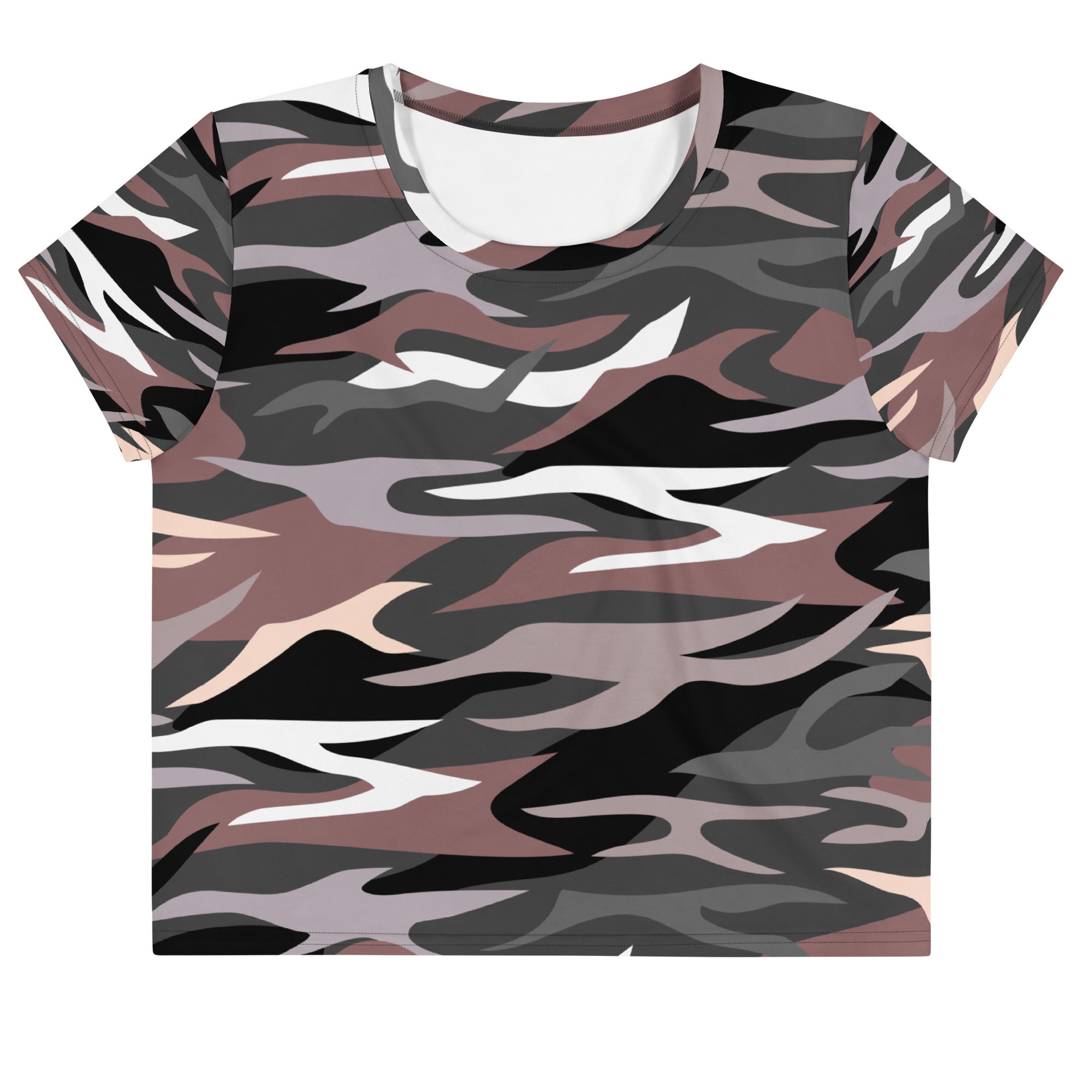 Seedandsoulful All - Over Print Crop Tee | Faith - Inspired Crop Top - Seedandsoulful