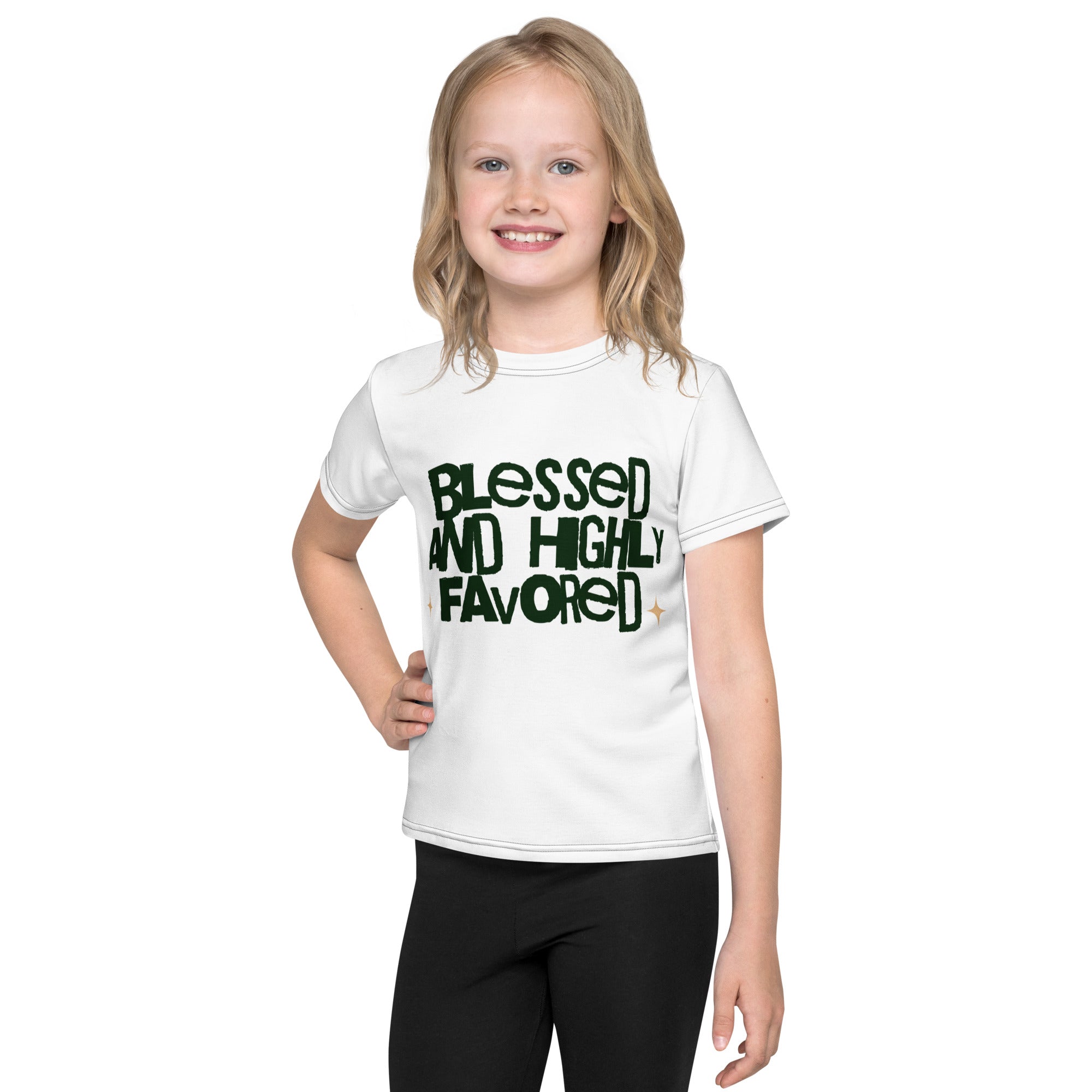 Kids Faith Crew Neck T-Shirt | Seedandsoulful Christian Tee for Children - Seedandsoulful