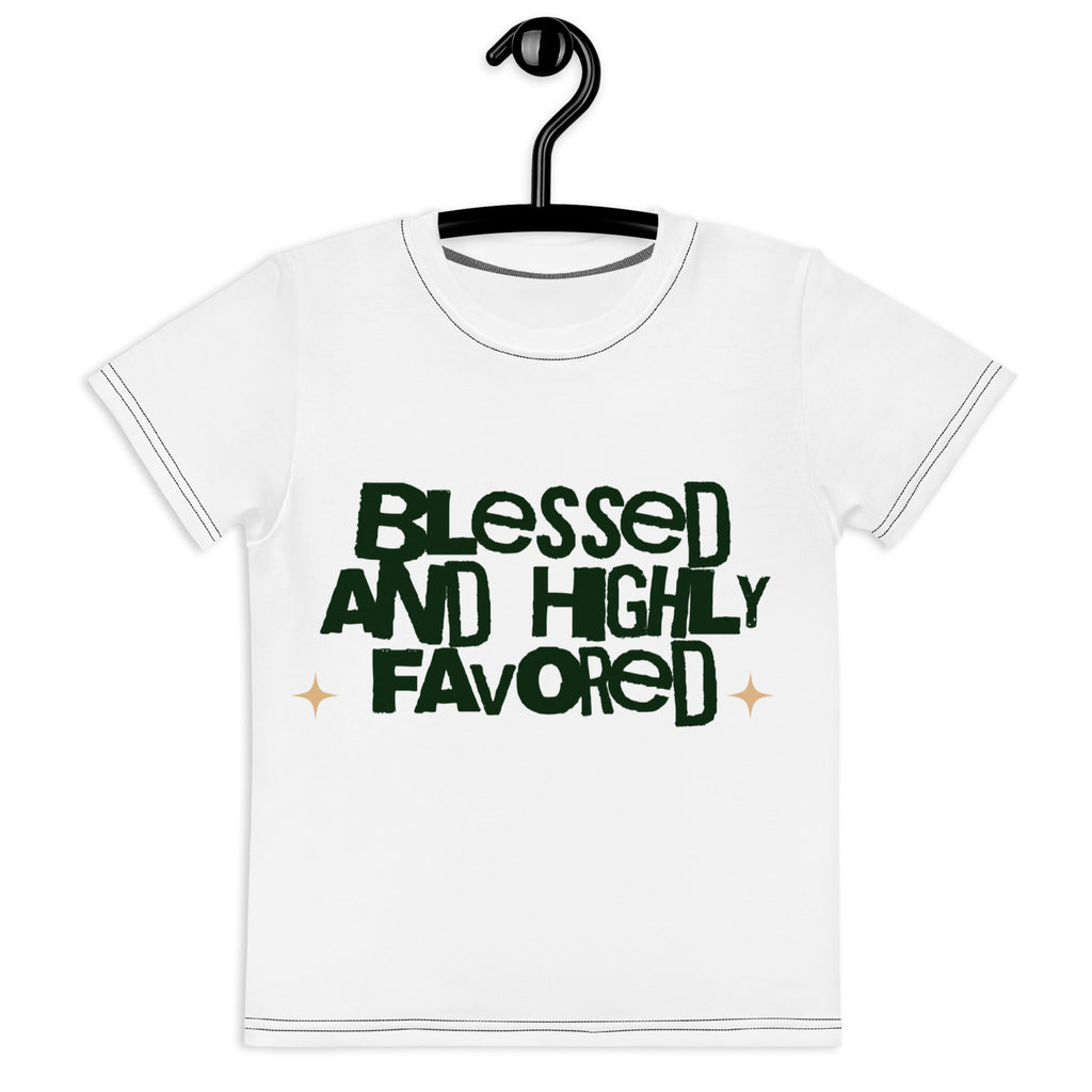 Kids Faith Crew Neck T-Shirt | Seedandsoulful Christian Tee for Children - Seedandsoulful
