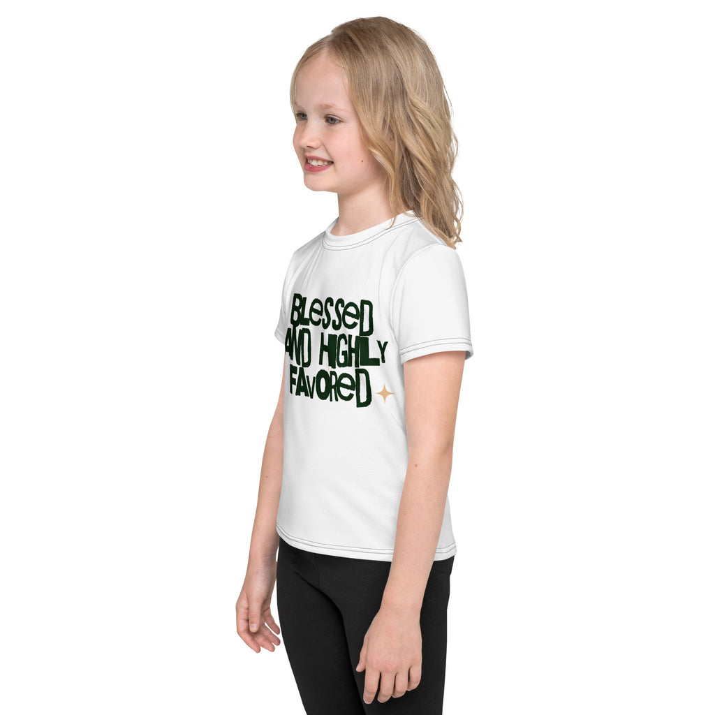 Kids Faith Crew Neck T-Shirt | Seedandsoulful Christian Tee for Children - Seedandsoulful
