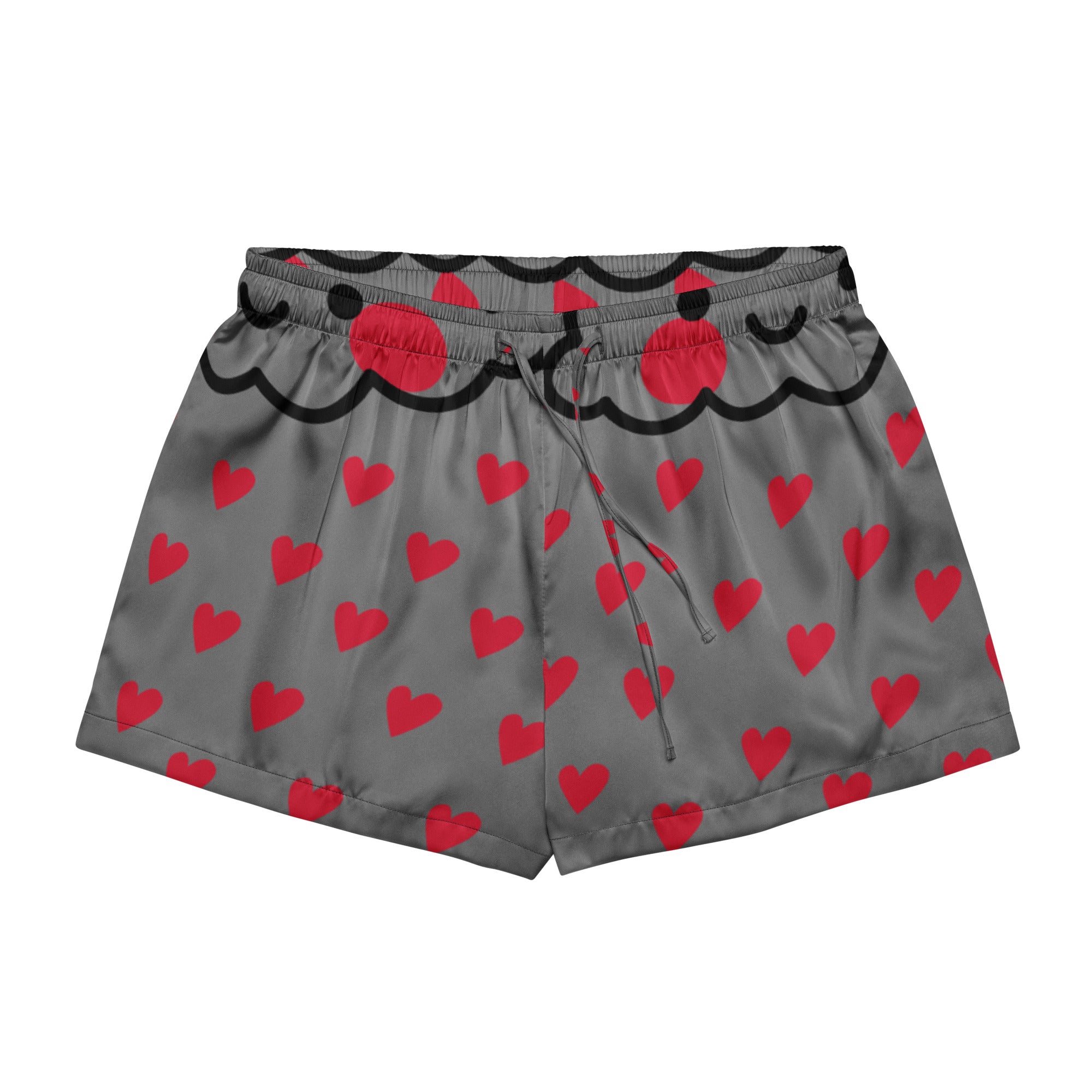 Seedandsoulful Women's Valentine's Pajama Shorts | Faith Loungewear - Seedandsoulful