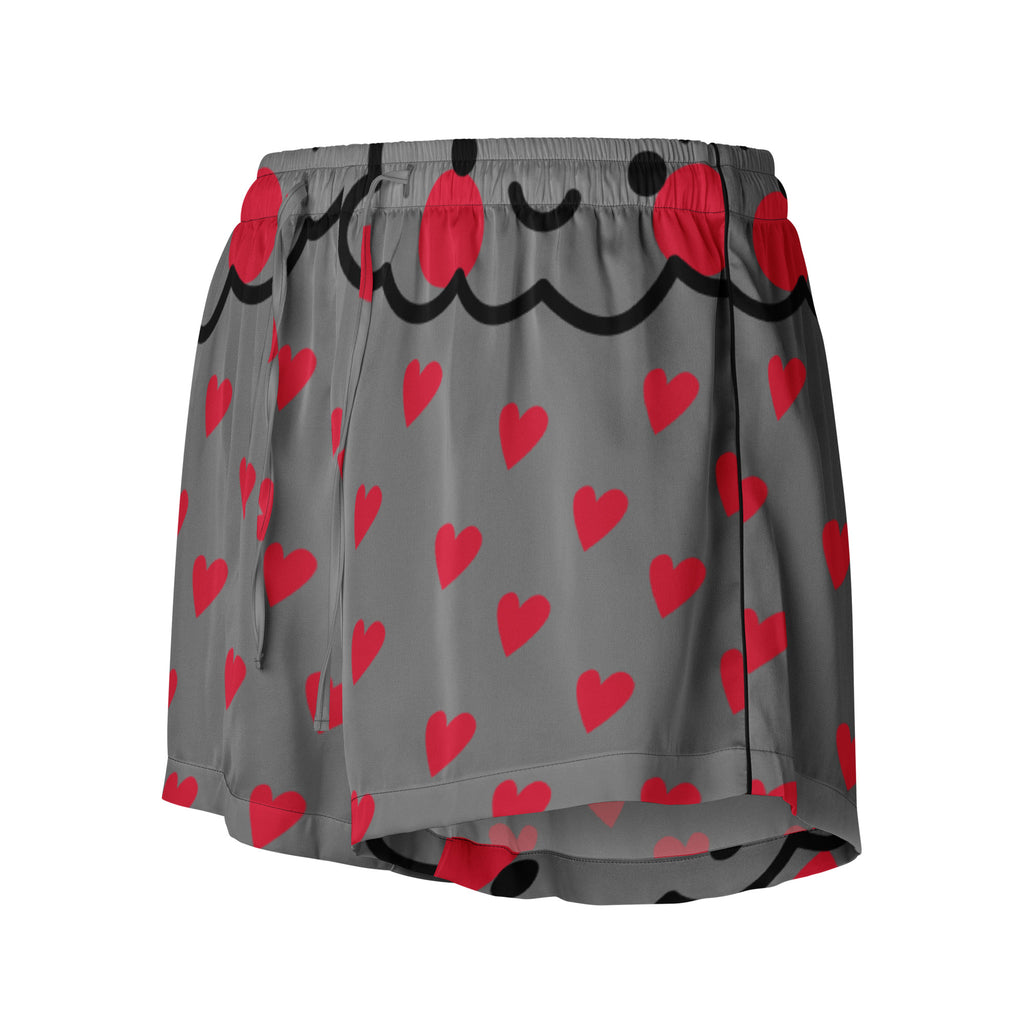 Seedandsoulful Women's Valentine's Pajama Shorts | Faith Loungewear - Seedandsoulful