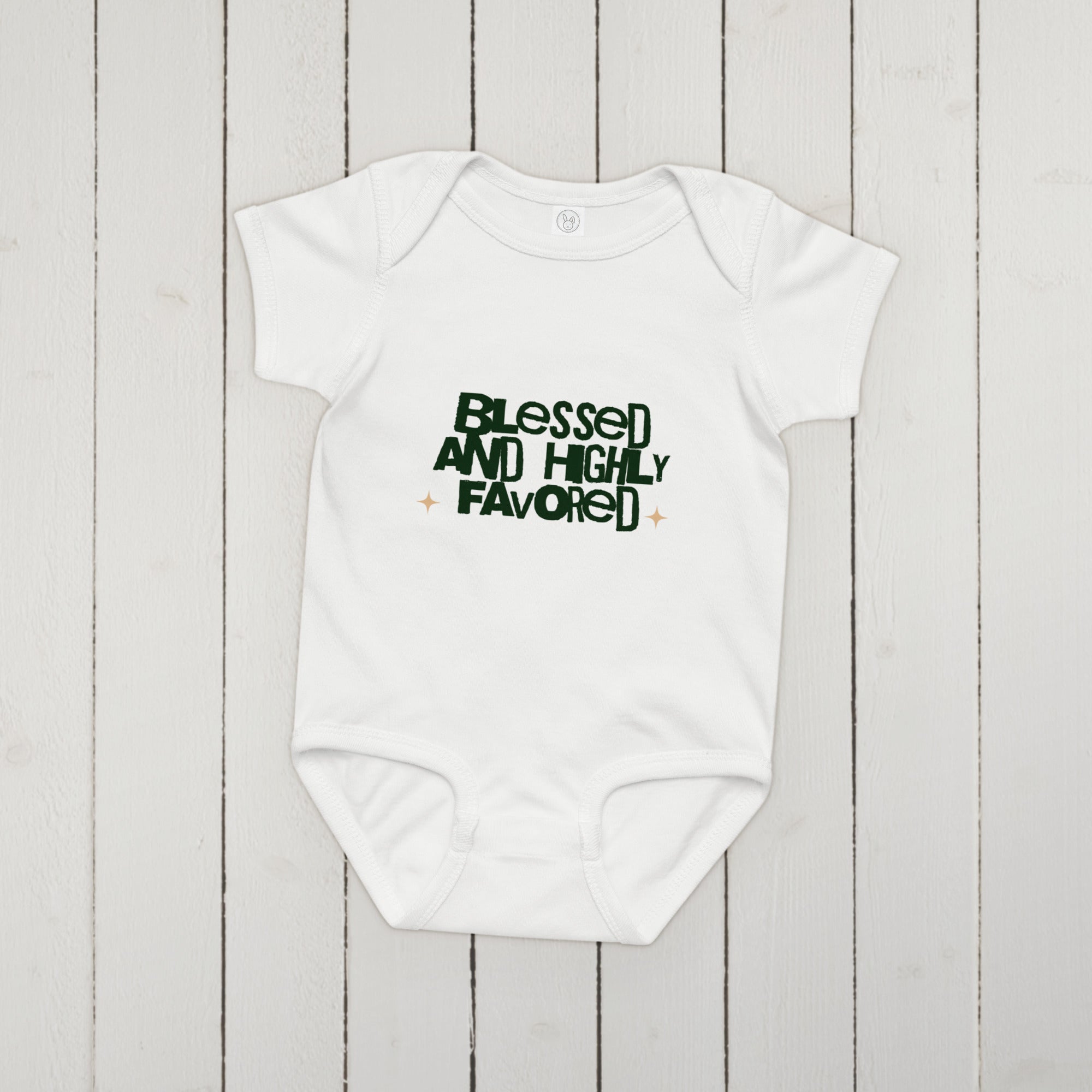 Baby Faith Bodysuit | Seedandsoulful Soft Cotton Jersey Onesie - Seedandsoulful