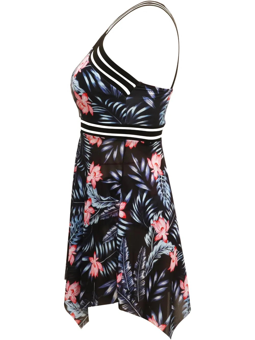 Cutout Printed Two - Piece Swim Set - Seedandsoulful