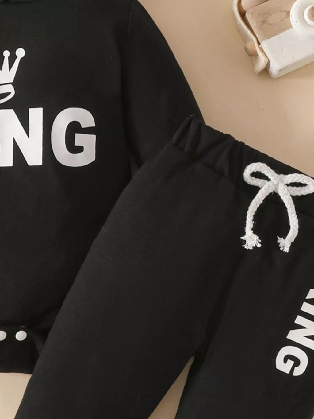 Children's Long Sleeve Bodysuit Hoodie and Pants Set - Seedandsoulful