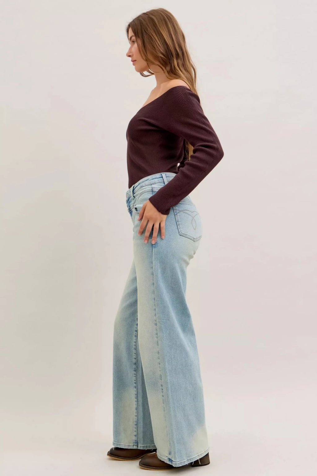 Judy Blue High Waist Column Straight Jeans - Seedandsoulful