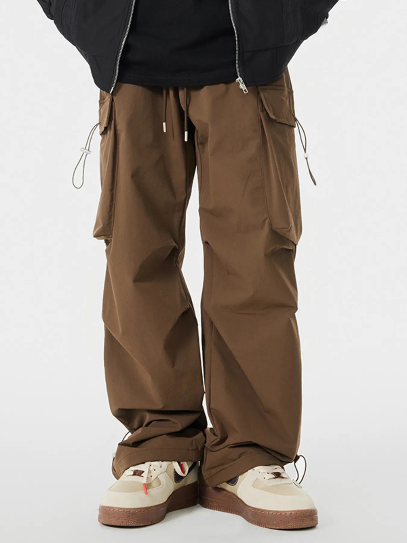 Men's Loose Fit Cargo Pants - Seedandsoulful