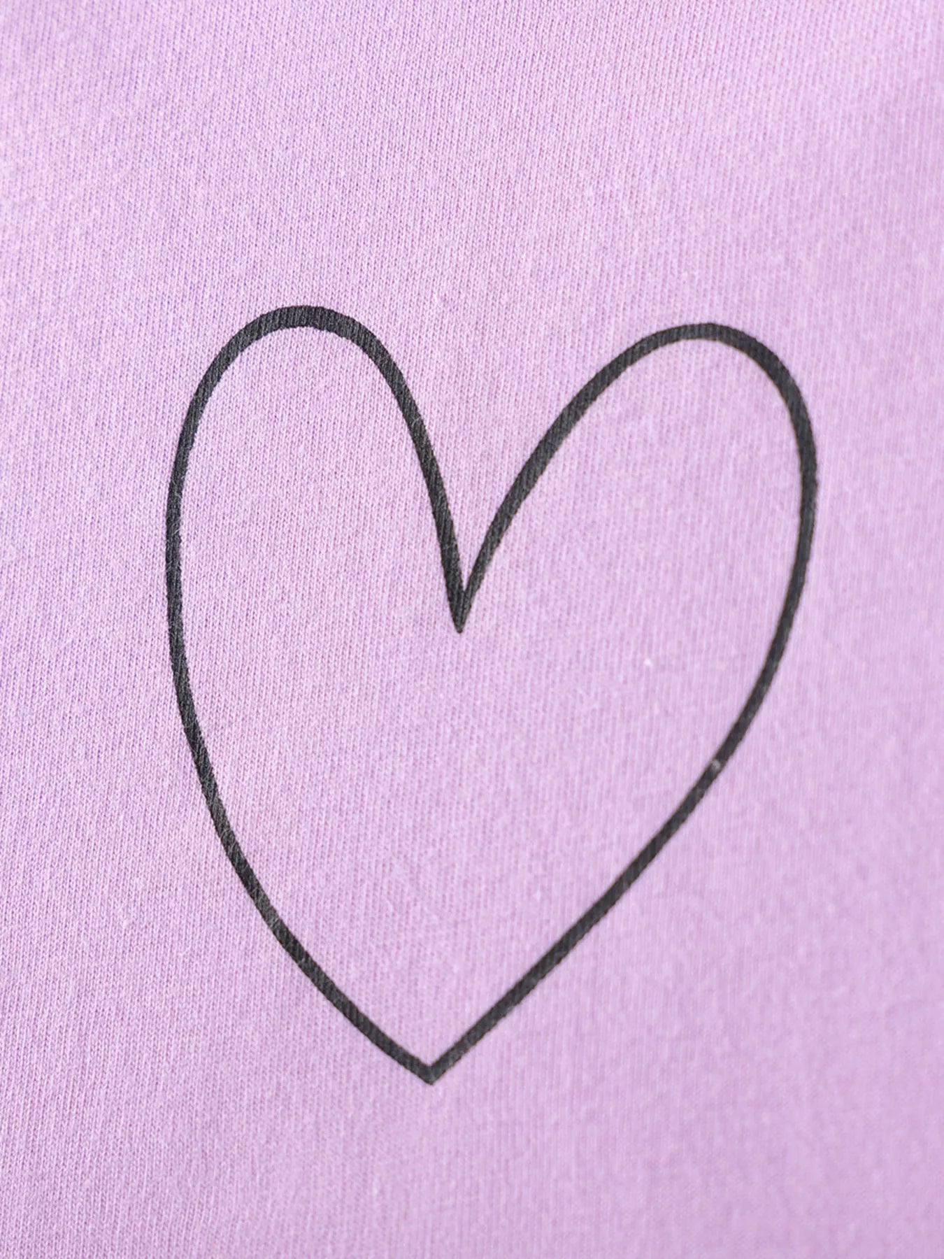 Children's Heart Print Tee and Shorts Casual Set - Seedandsoulful