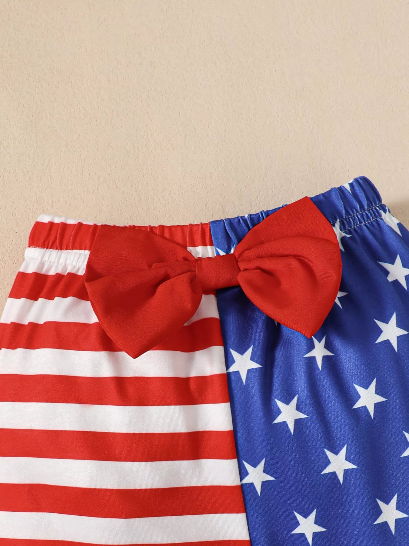 Children's Patriotic Tank and Pants Outfit Set with Hat - Seedandsoulful