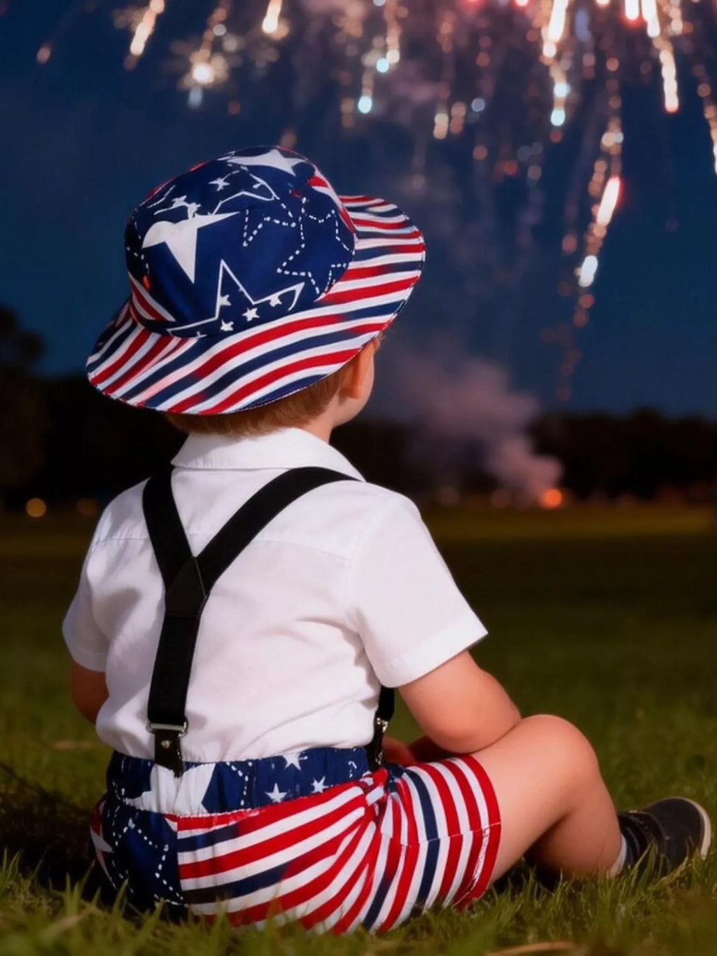 Children's Patriotic Celebration Outfit Set - Seedandsoulful