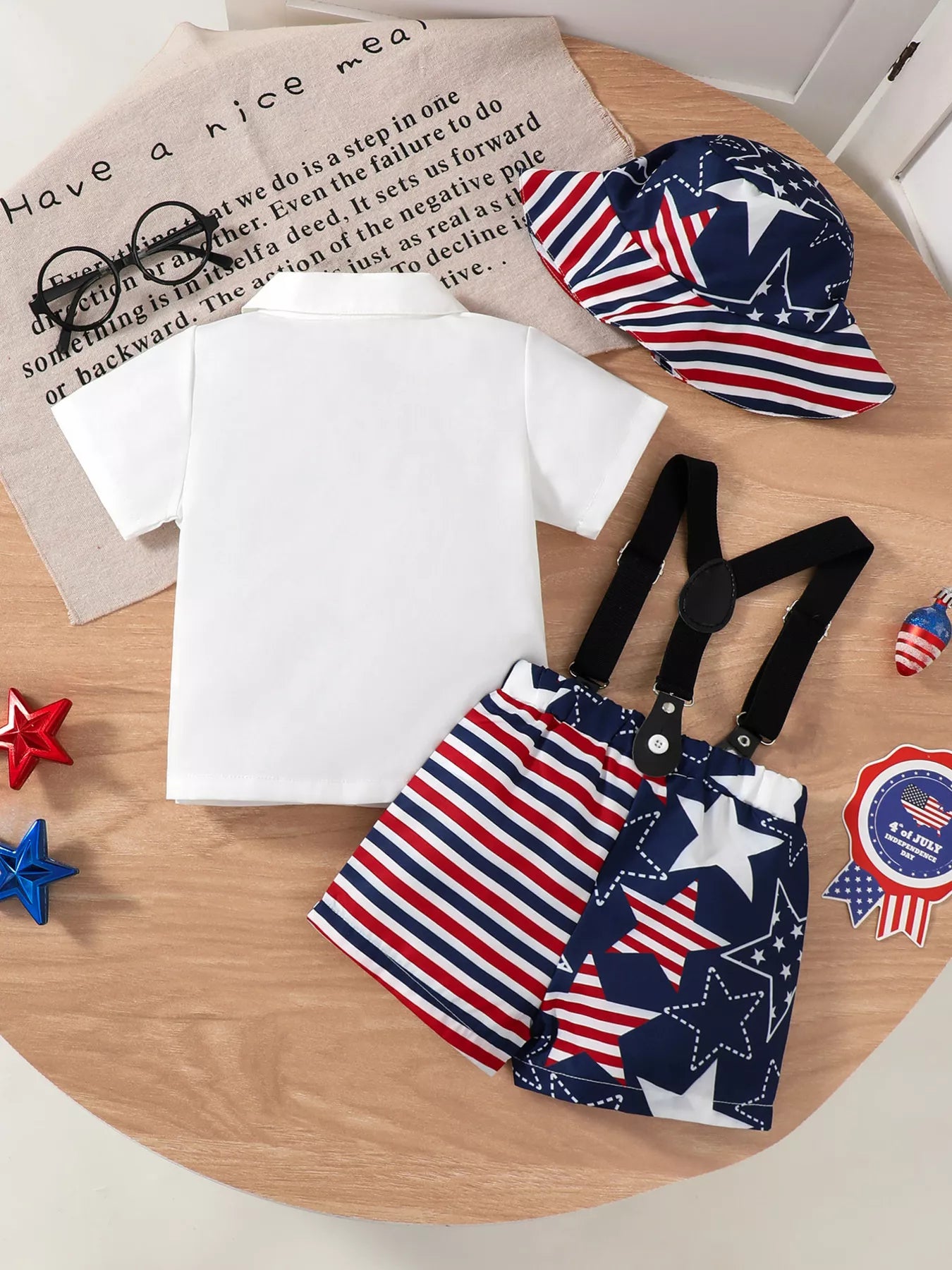 Children's Patriotic Celebration Outfit Set - Seedandsoulful