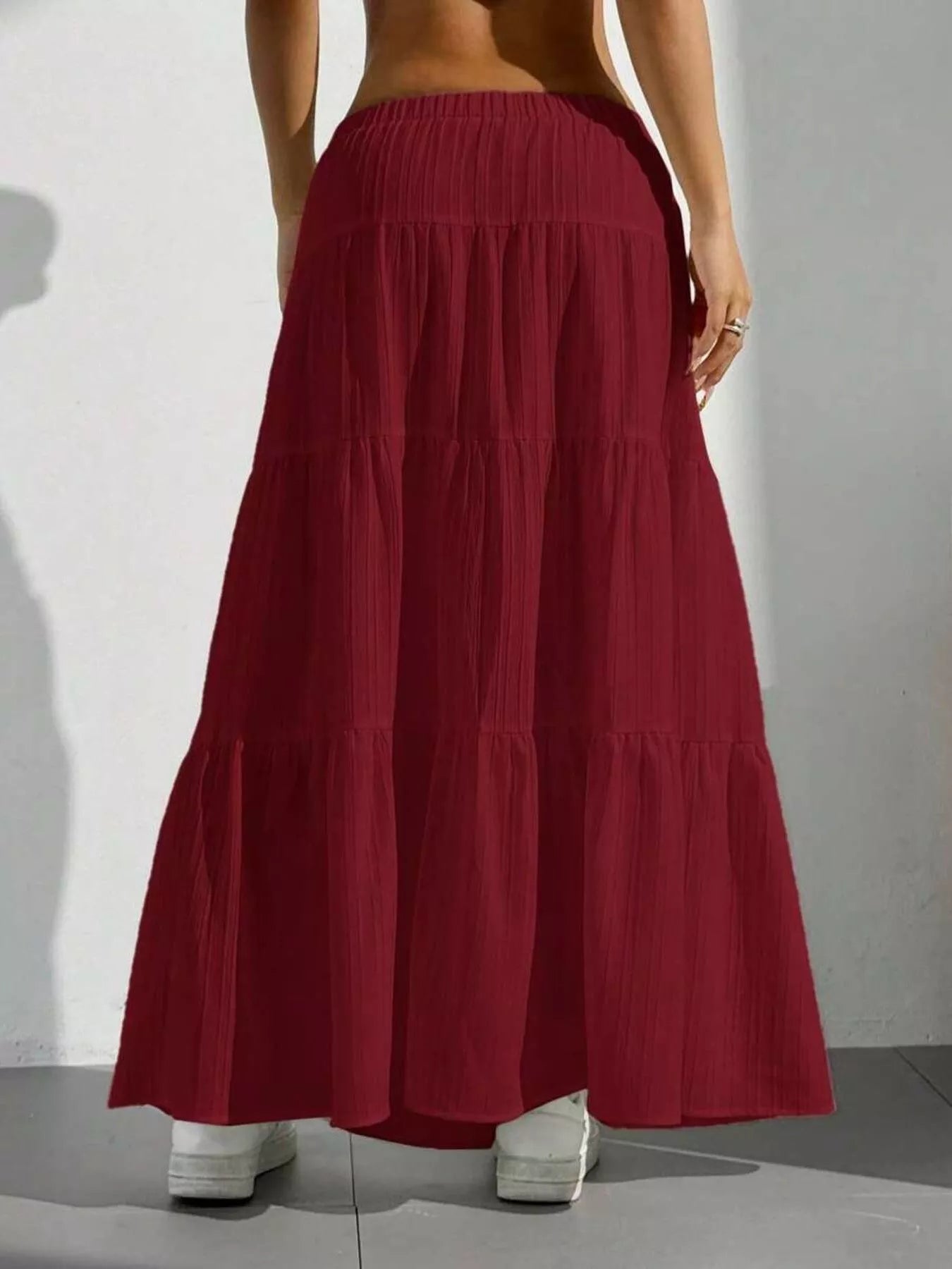 Flowy Tiered Maxi Skirt - Seedandsoulful
