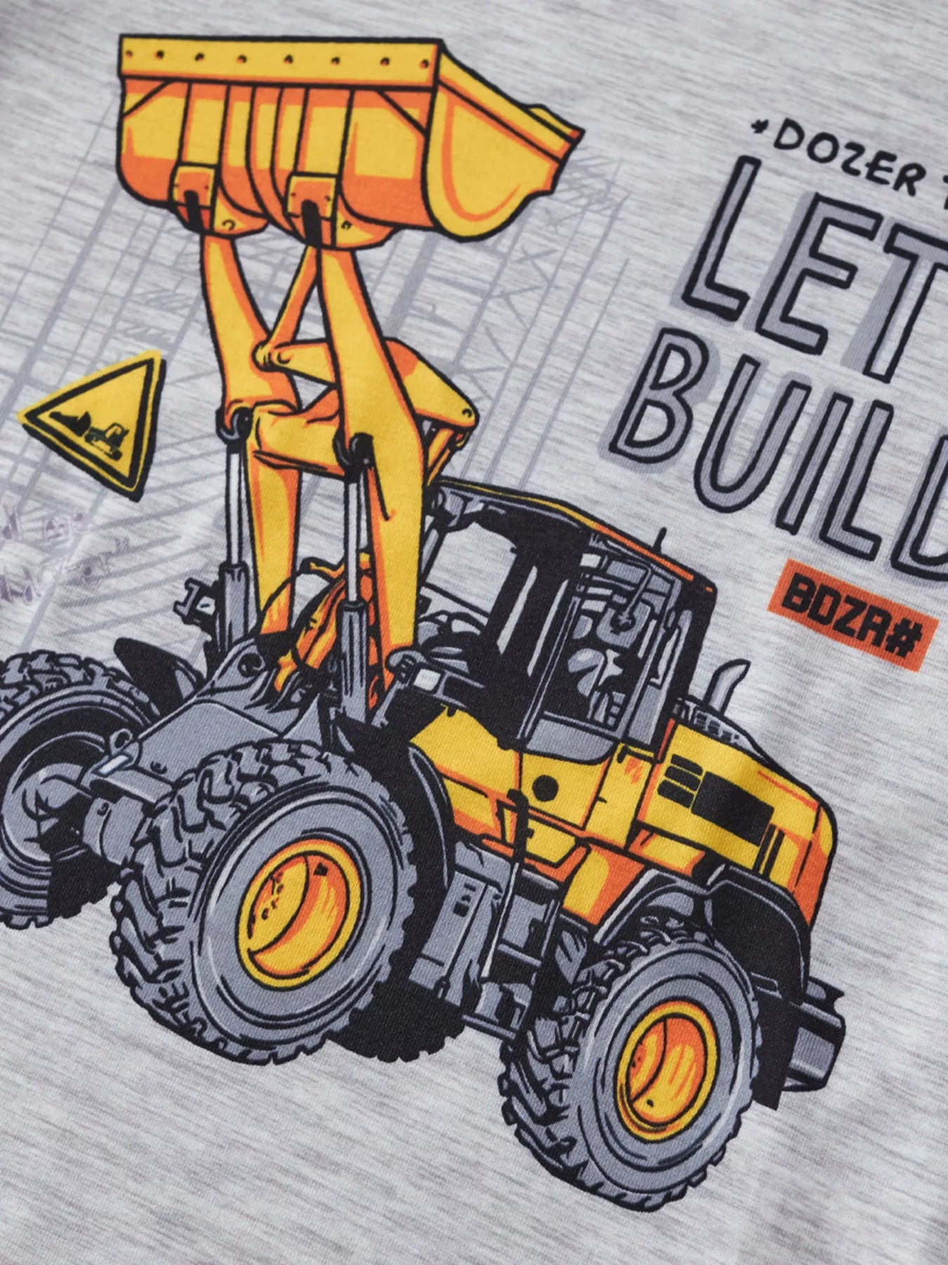 Children's Dozer Truck Tee and Shorts Set - Seedandsoulful