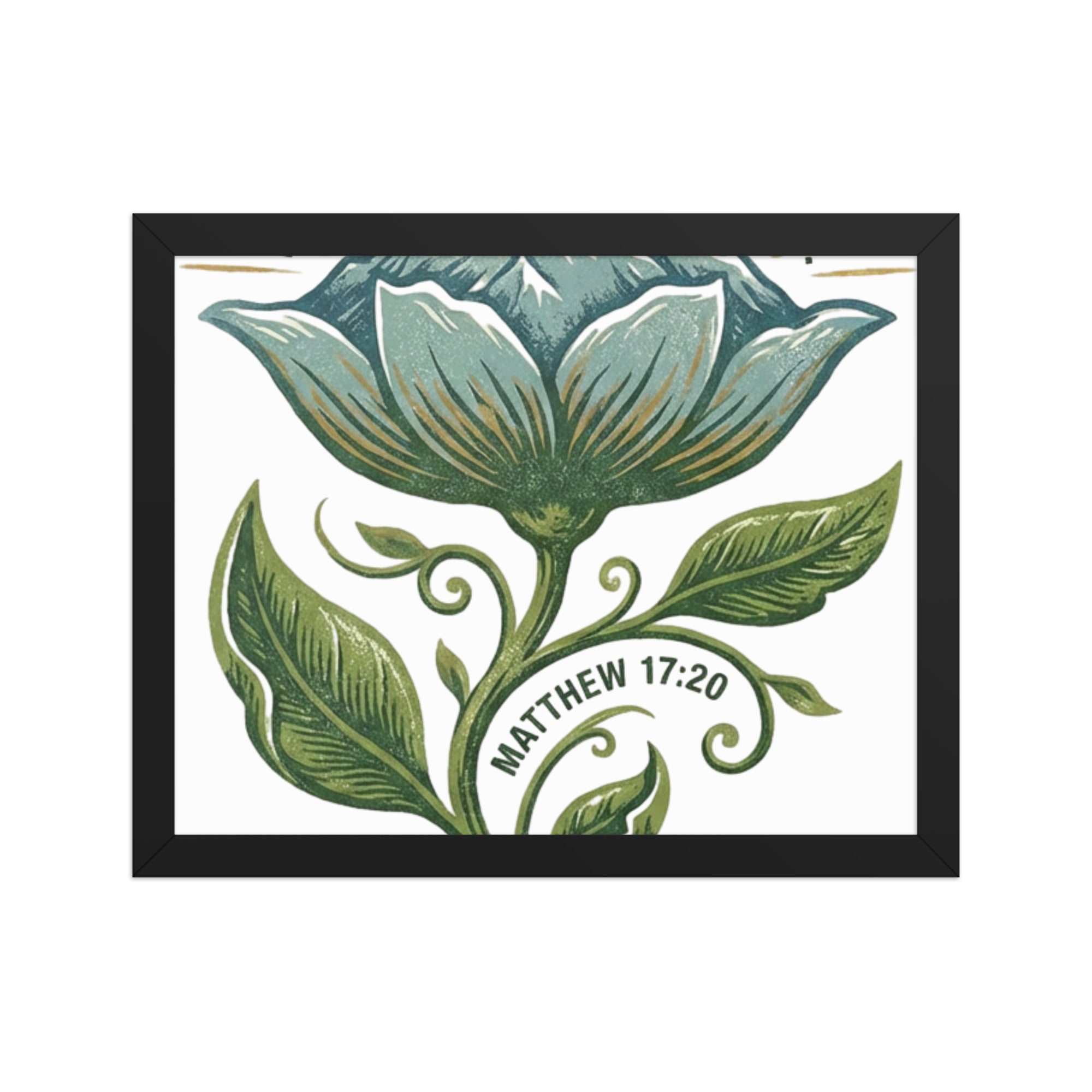 Framed poster - Seedandsoulful