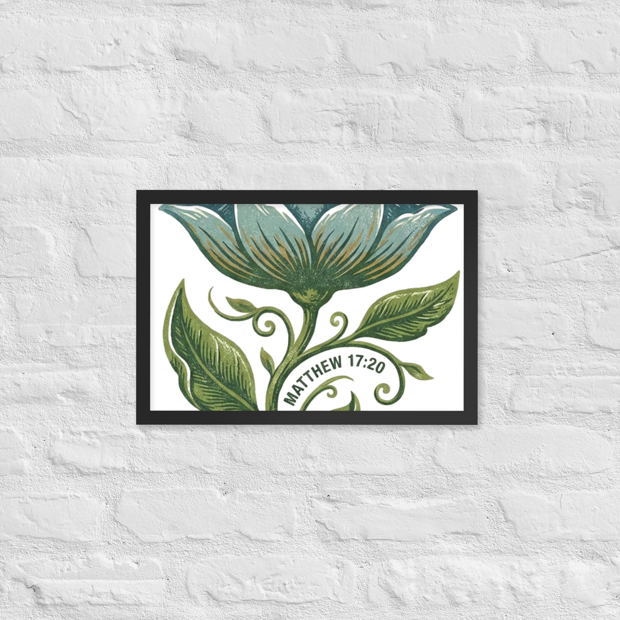 Framed poster - Seedandsoulful