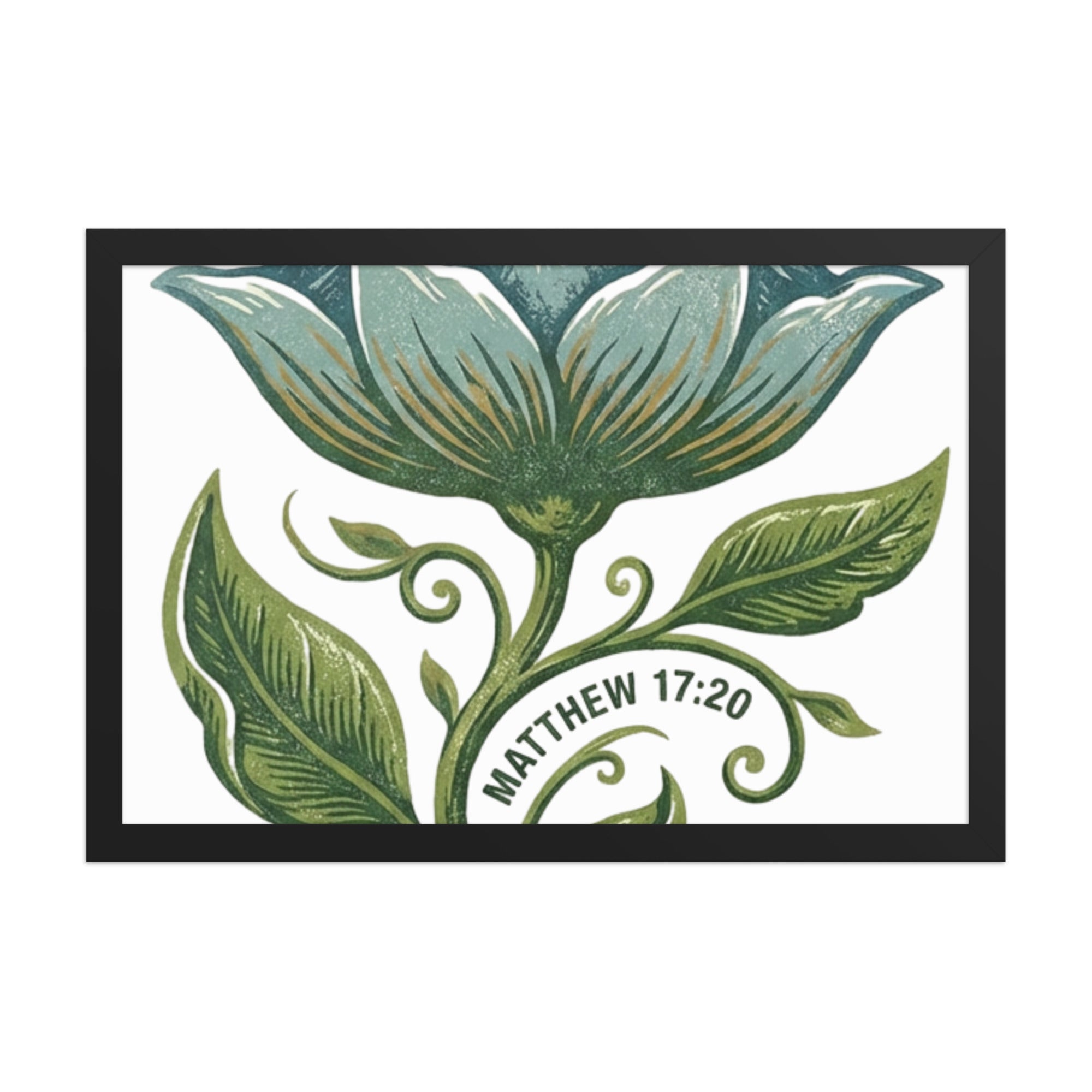 Framed poster - Seedandsoulful