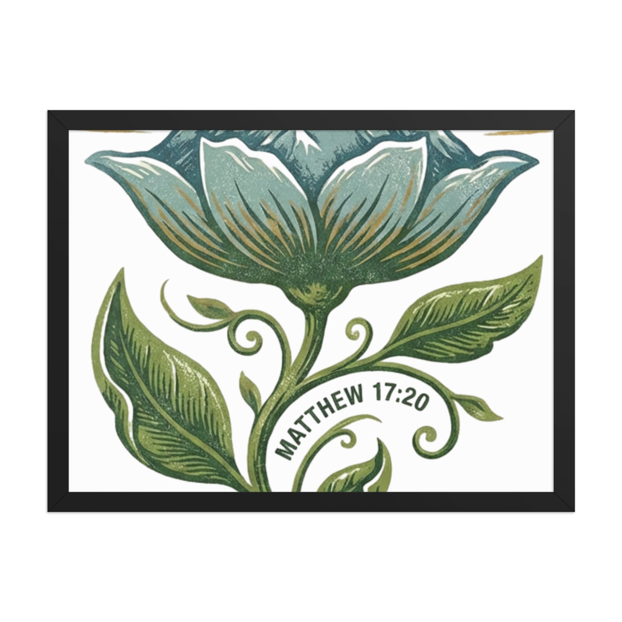 Framed poster - Seedandsoulful