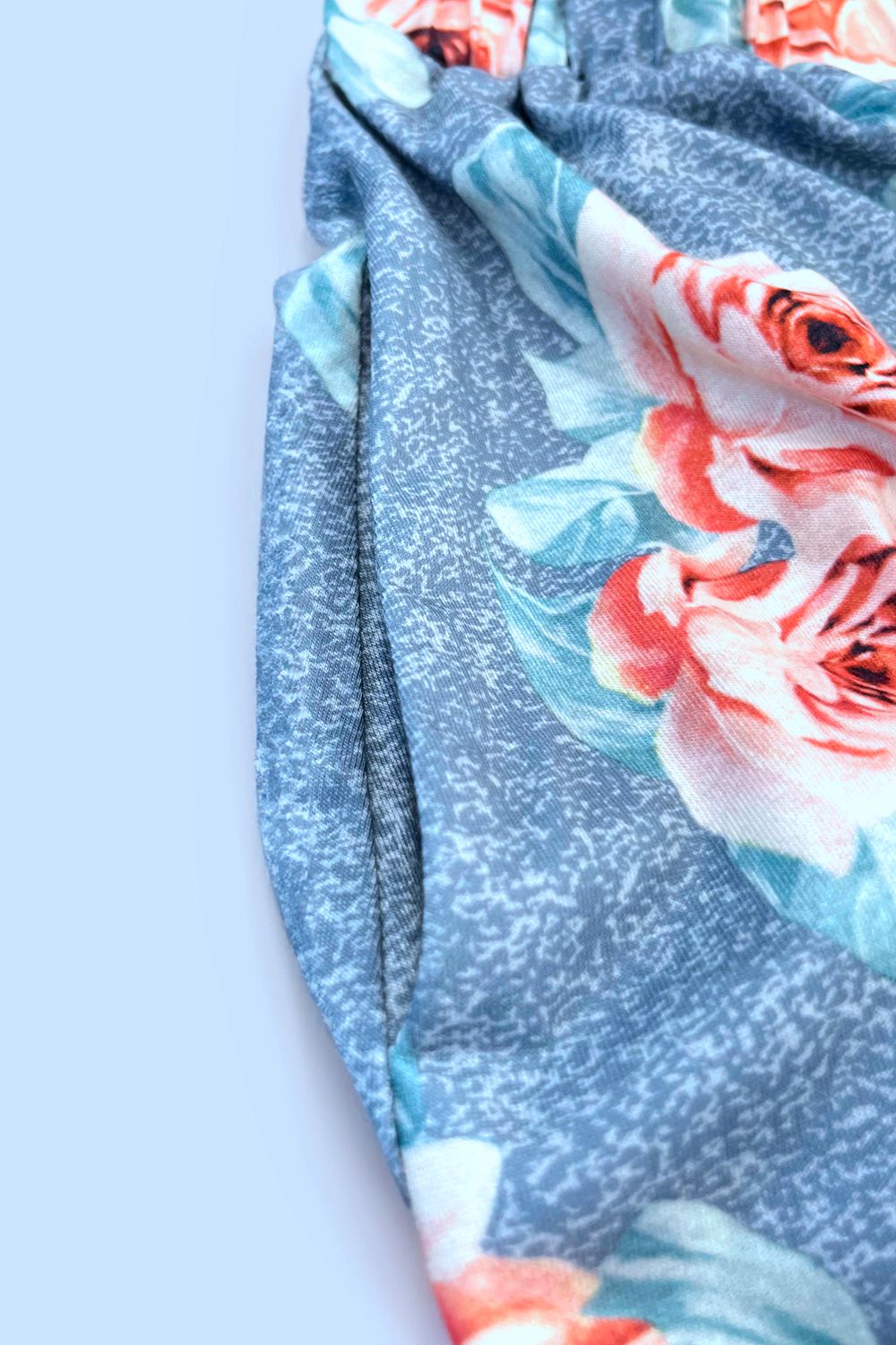 Double Take Printed Scoop Neck Sleeveless Buttoned Magic Dress with Pockets - Seedandsoulful