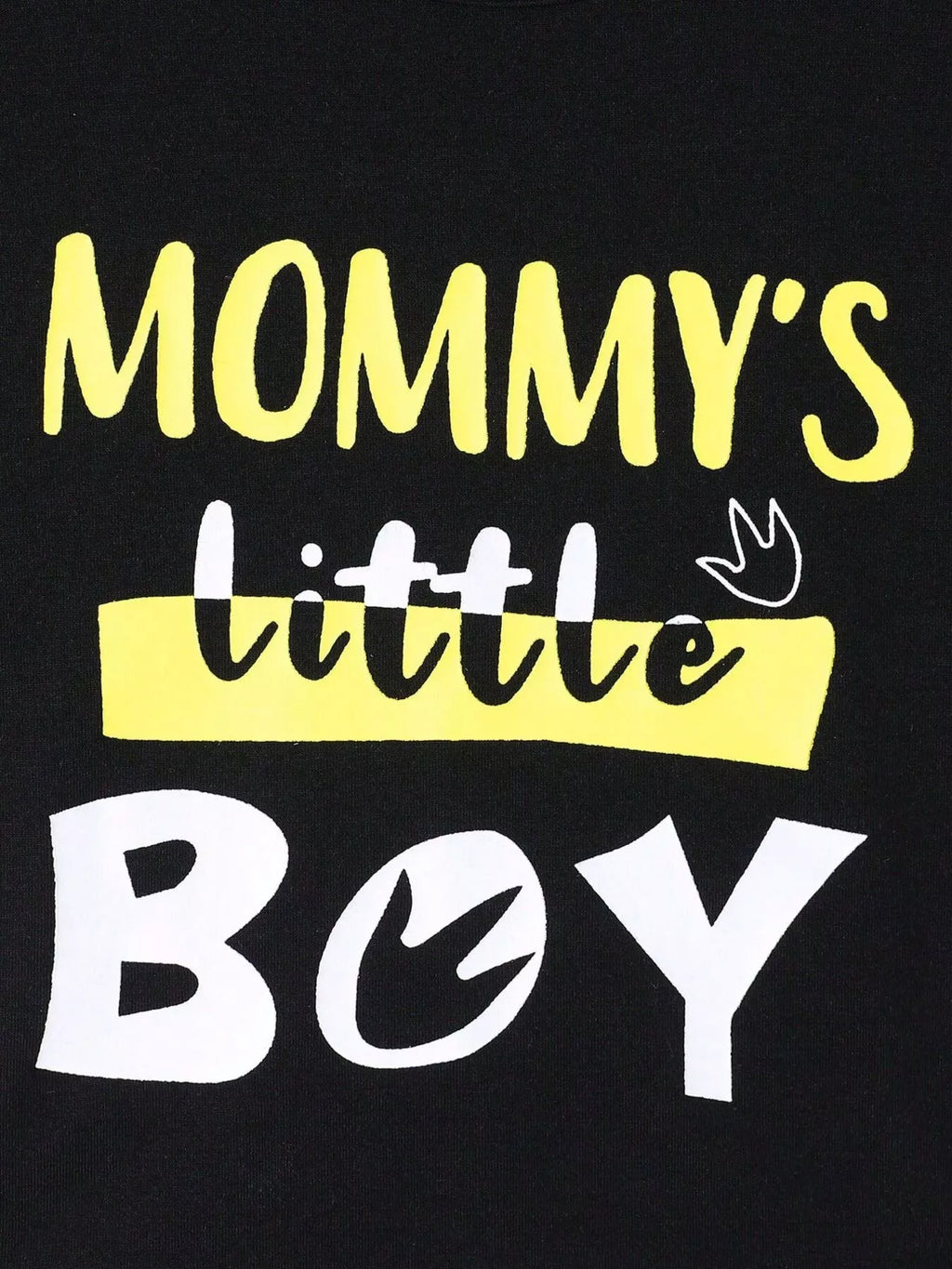 Children's Mommy's Little Boy Dinosaur Print Casual Set - Seedandsoulful