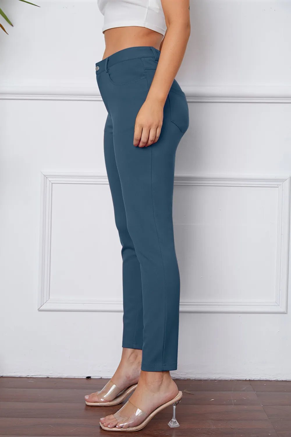 StretchyStitch Pants by Basic Bae - Seedandsoulful