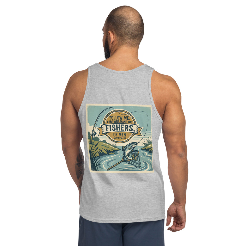 Men's Faith Tank Top | Seedandsoulful Soft Cotton Blend Muscle Tee - Seedandsoulful