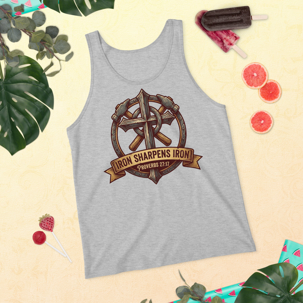 Men's Faith Tank Top | Seedandsoulful Soft Cotton Muscle Tee - Seedandsoulful